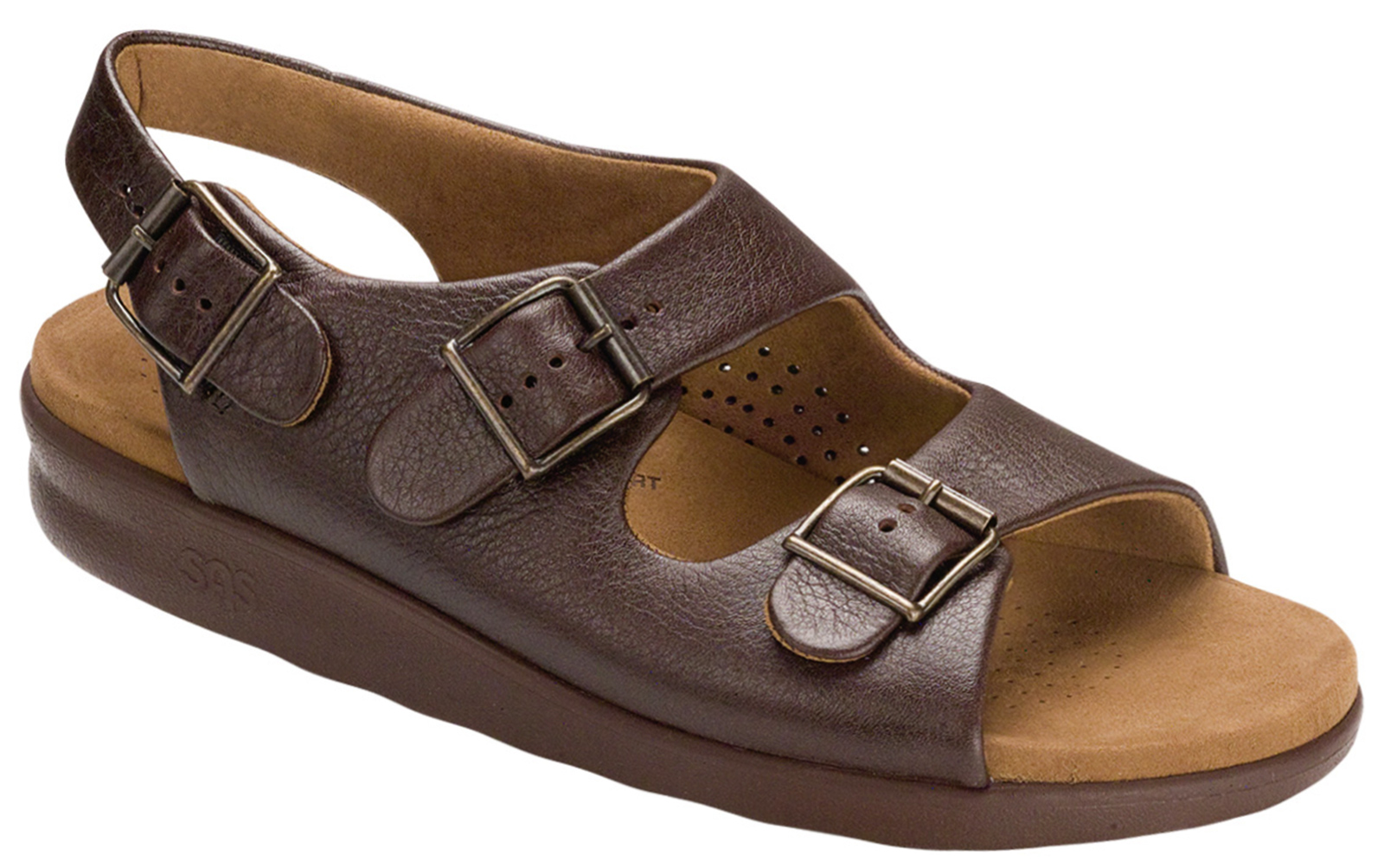 Men's sandals with outlet heel strap