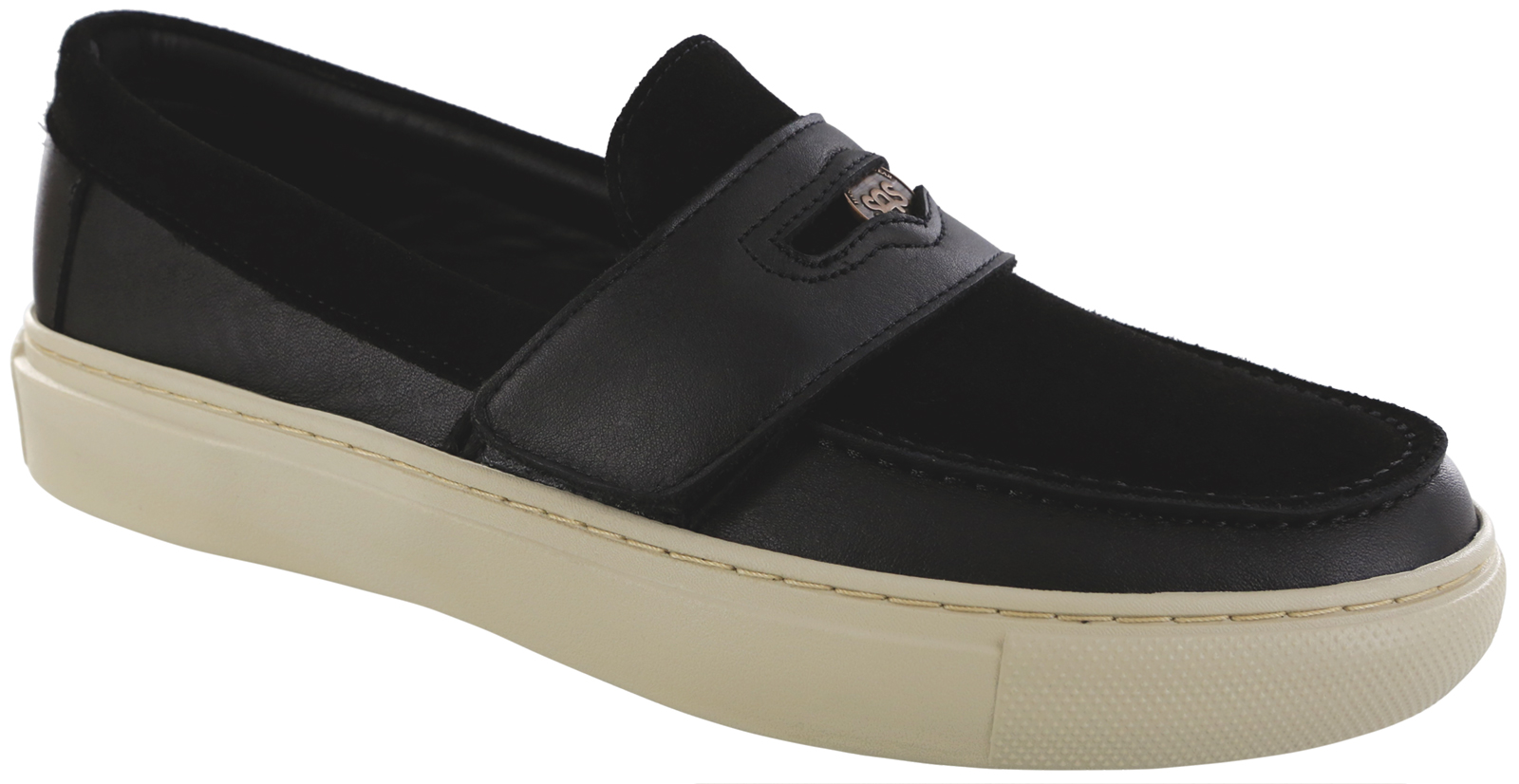 SAS Woodlawn Loafer Size US 8.5 M Mahogany Leather Slip-On Casual Comfort Shoes SAS Side Gore - Men main image 4