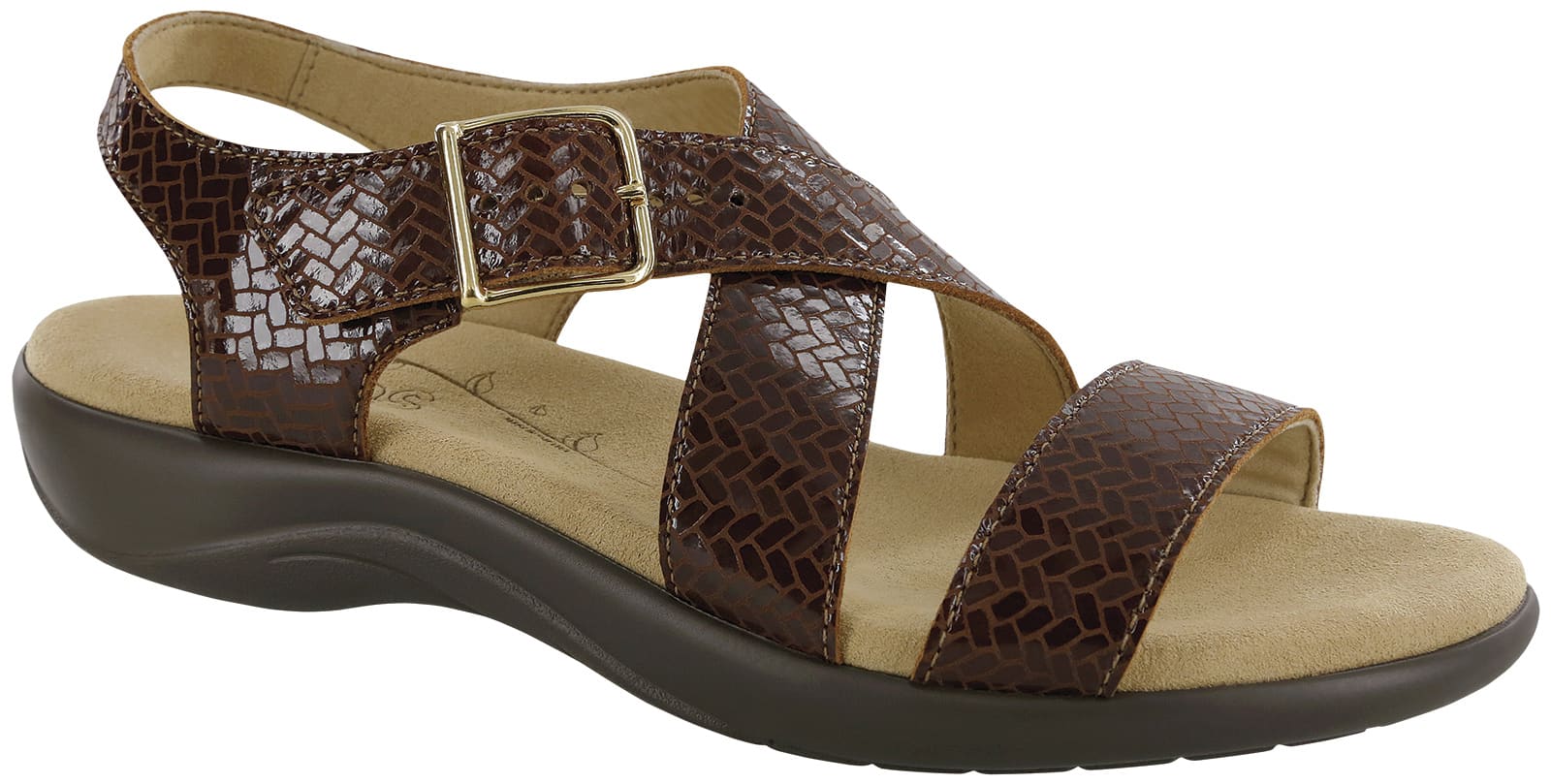 Laguna Cross Strap Sandal SAS Shoes